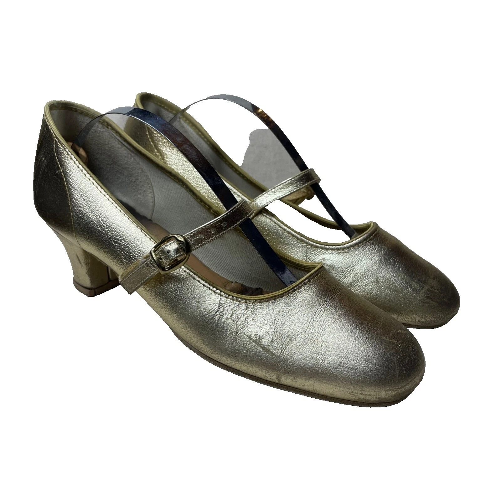 Calzado Vintage 1960s Fiesta de cuero para mujeres