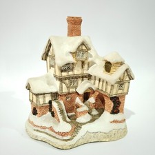 Vtg David Winter - Dickens Christmas Carol Ebenezer Scrooge Xmas Village House