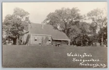 Newburgh New York NY Washington's Headquarters Real Photo Postcard RPPC 1924-49