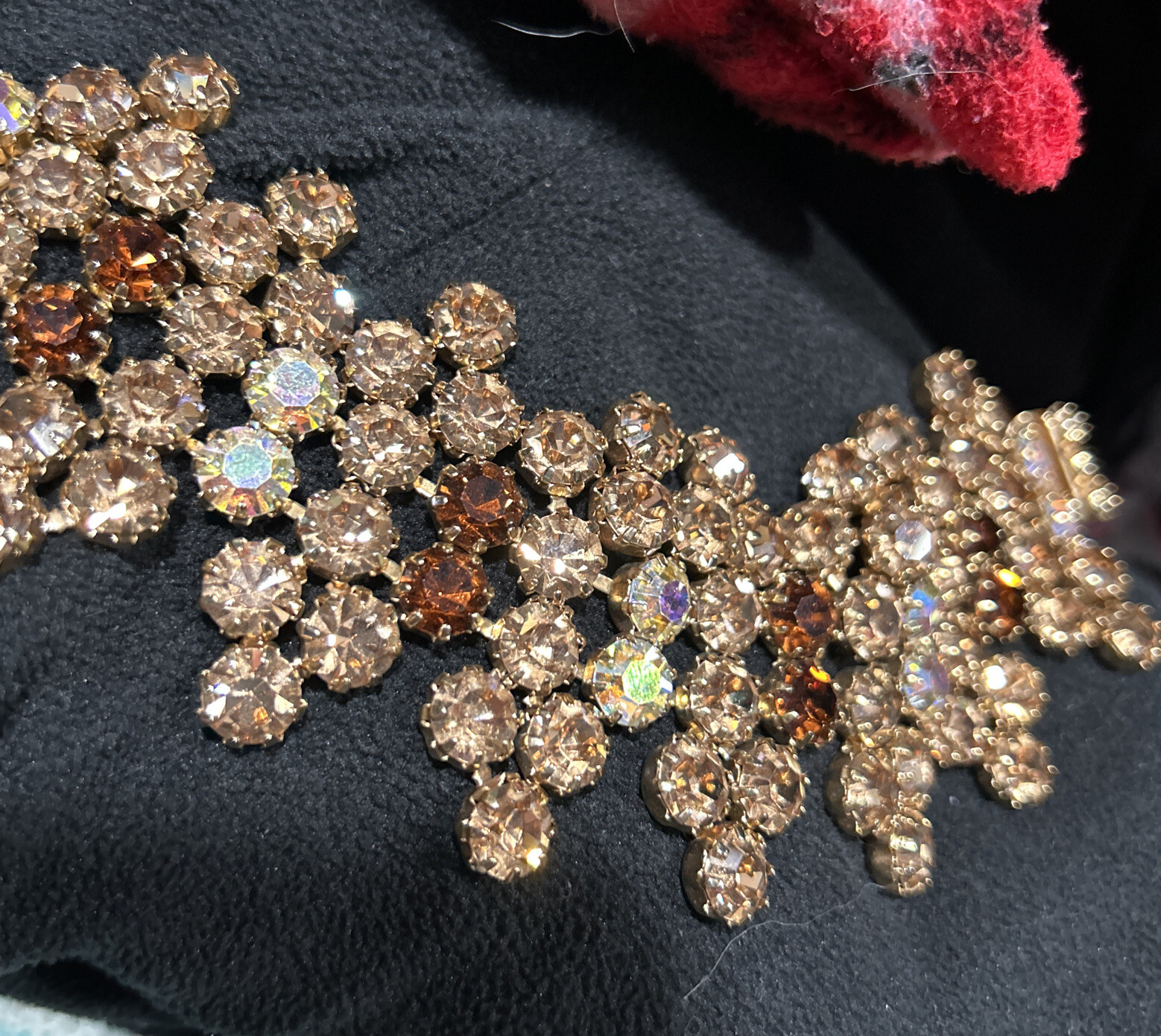 MASSIVE Stunning Vintage Unsigned Schiaparelli AB… - image 8