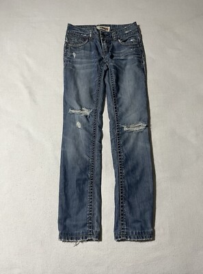 MEK Denim Women's 24x29.5 Berlin Straight Jeans