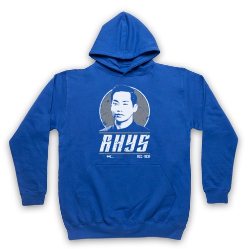 STAR DISCOVERY SHIP LIEUTENANT RHYS SCI FI TREKKIE ERWACHSENE UNISEX HOODIE