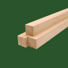 3 Pcs, Basswood Turning Blank 2x 3x 18 Woodturning Lumber- Free US Shipping