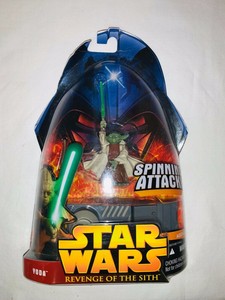 Yoda Spinning Attack Star Wars Revenge Of The Sith Collection 2005 Yoda Spinning Attack Star Wars Revenge Of The Sith Collection 2005
