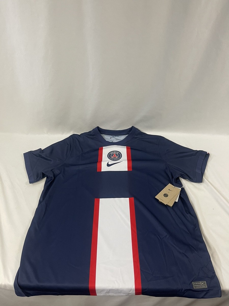 Nike PSG Paris Saint Germain 2022-23 Home Navy Blank Jersey