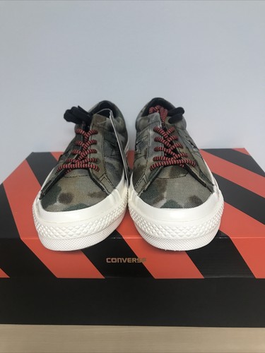 CONVERSE ONE STAR '74 'CAMO' BLACK/EGRET SNEAKERS 152665C US SIZE M/5.5 W/7.5 - Picture 4 of 6