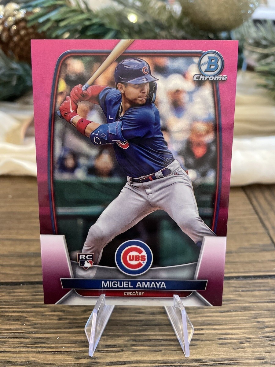 その他 Miguel Amaya Bowman chrome RC Auto /100 Miguel Amaya Bowman chrome RC Auto /100