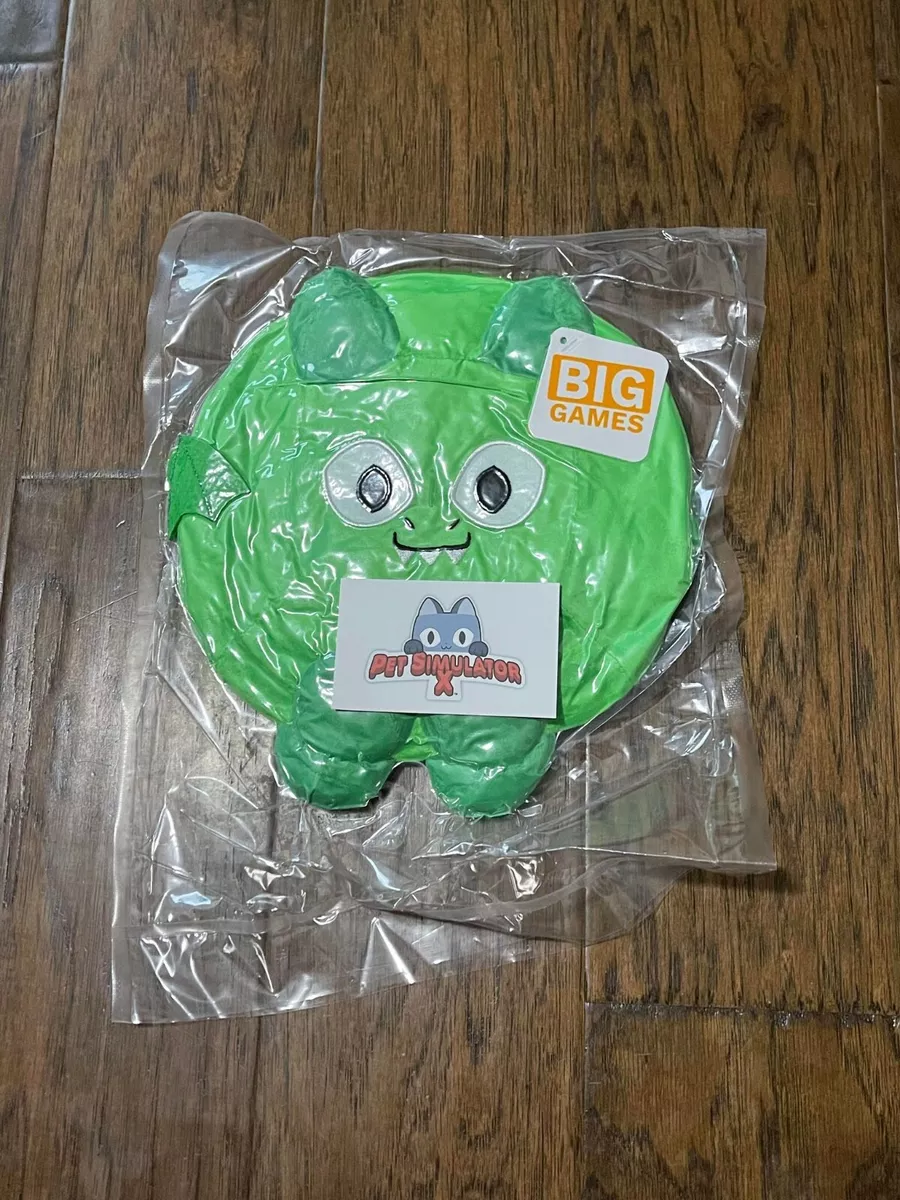 Big Games Pet Simulator X Dragon Plush w/ Redeemable Code Included