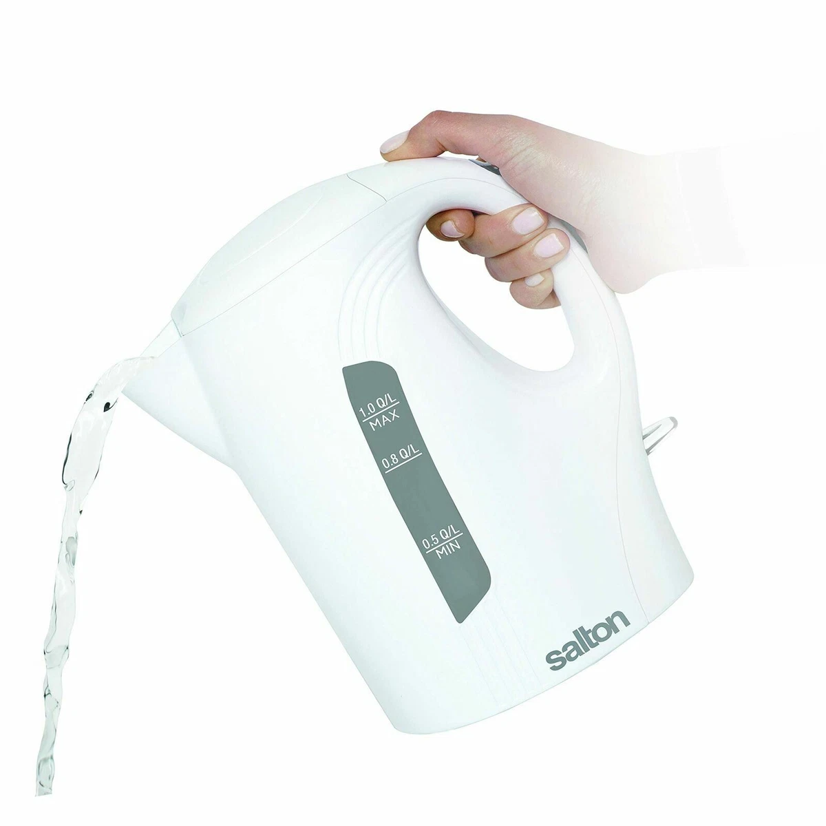 Salton Cordless Electric Kettle, Water Boiler and Tea Heater, 1 Liter/Quart  C... | eBay