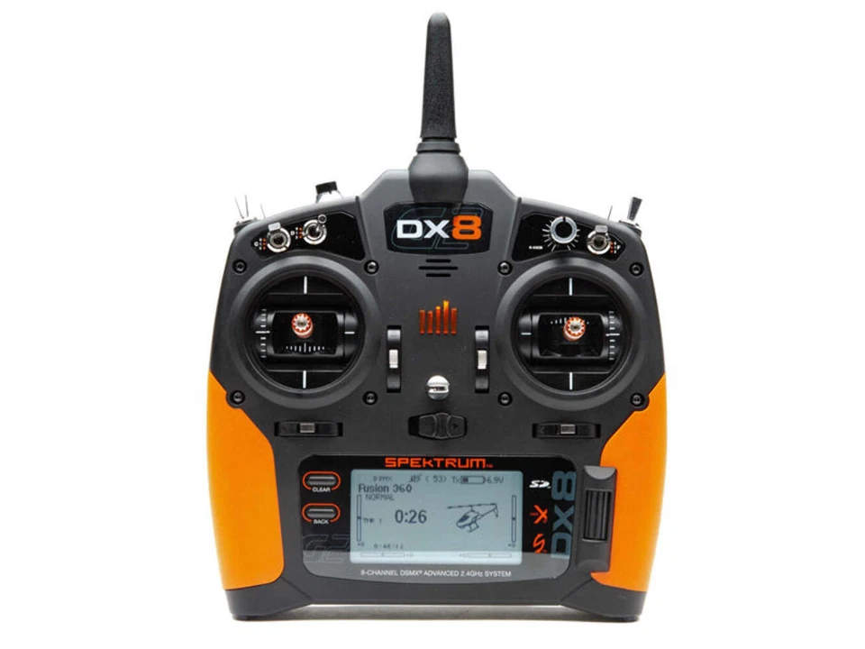 Orange Grip Set with Tape for DX6G2/3 DX8G2 : SPMA9609 - Image 2 of 4