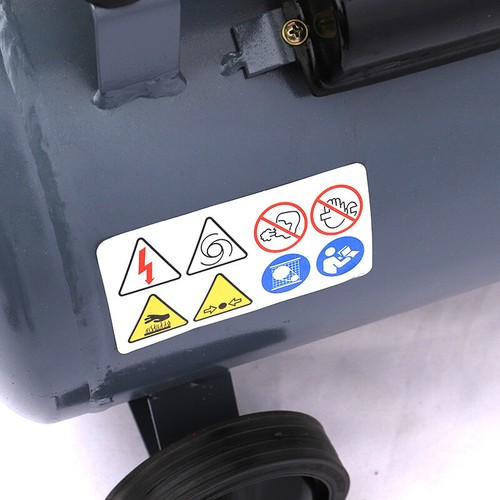 Air Compressor 25L Litre 2.5HP Silent 60db Portable Oil Free 8 Bar 1800W Garage - Picture 11 of 14