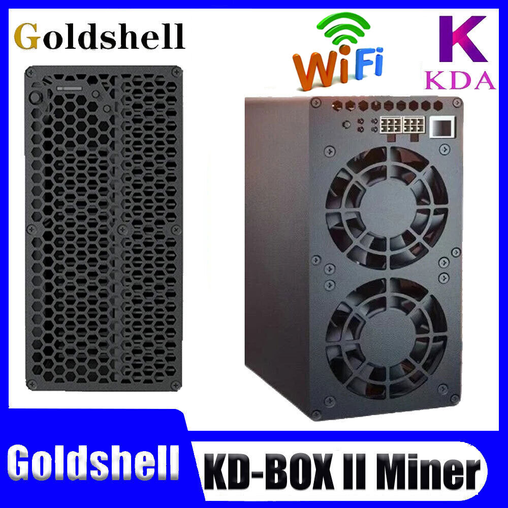 New Goldshell KD Box II Kadena KDA ASIC WiFi Version Miner New Goldshell KD Box II Kadena KDA ASIC WiFi Version Miner