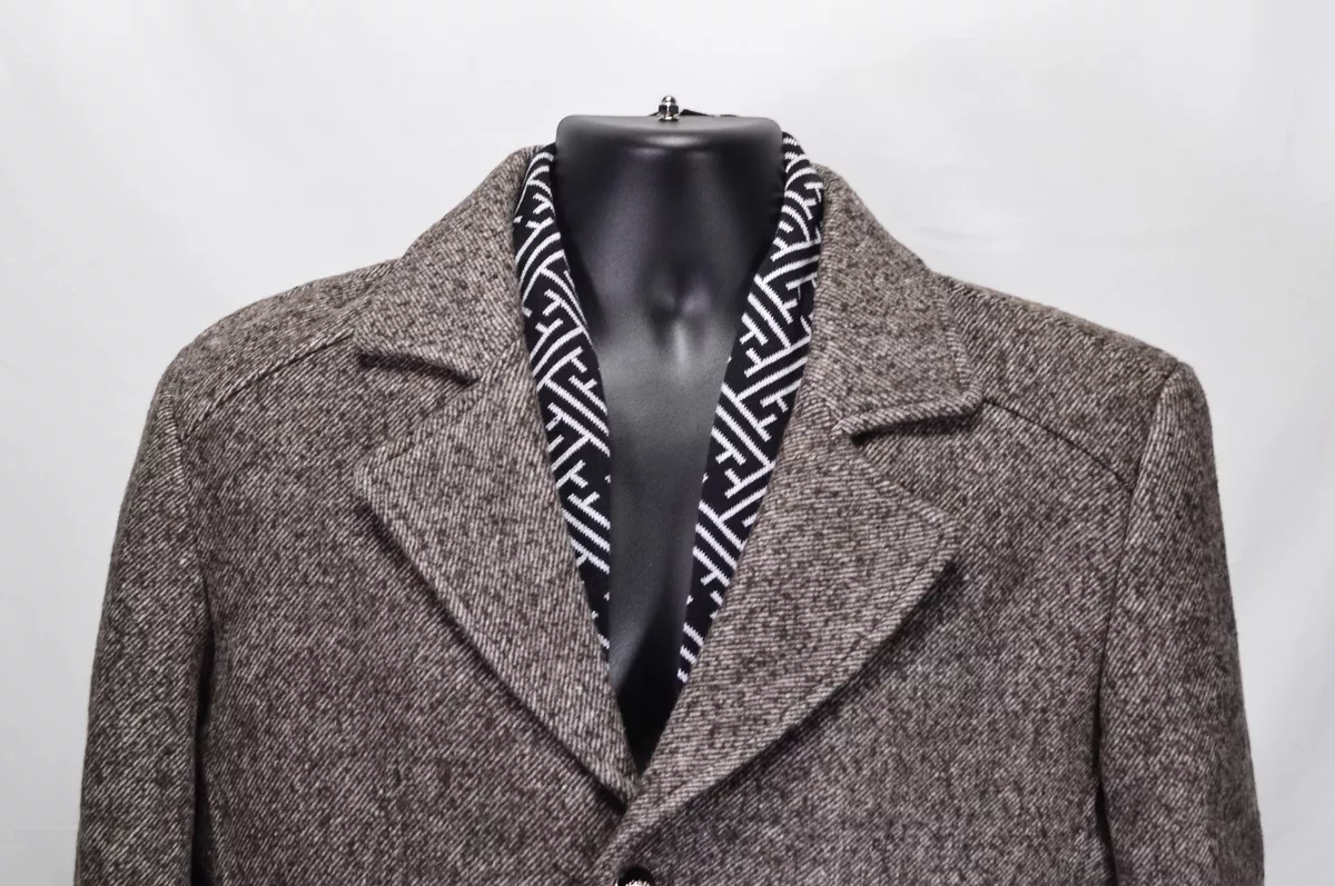 Speckled wool sale coat