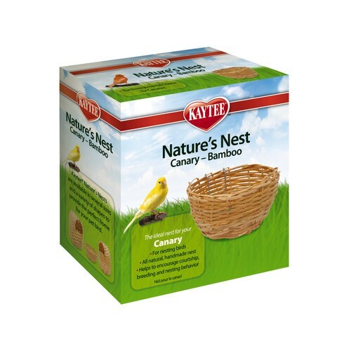 Kaytee Natures Nest Bamboo Canary.  Cozy nest from Nature - Picture 1 of 1