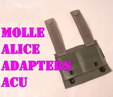 NEW Molle II ALICE CLIP ADAPTER SDS Foliage Green ACU