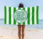 CELTIC FC LIGHTWEIGHT FINE FIBRE BEACH TOWEL  - 80 x 160 CM