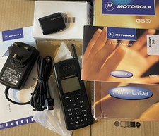 MOTOROLA SLIMLITE StarTAC MG1-4B11 (2G GSM 1997) - Complete in Original Box