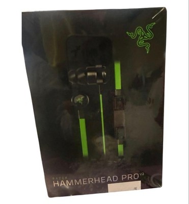 Razer Hammerhead Pro V2 In-Ear Wired Gaming Kopfhörer Schwarz Ungeöffnet