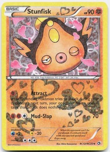 Stunfisk RC12/RC25 Legendary Treasures: Radiant Collection Holo Uncommon