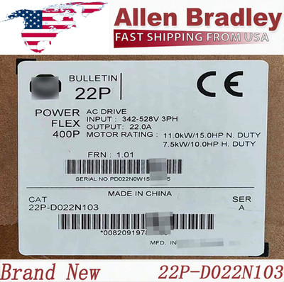 22P-D022N103 AB Inverter PowerFlex400 22PD022N103 New Free Ship