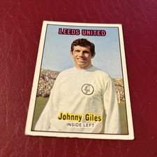 1970 A&BC Orange Back No:55 Johnny Giles Leeds Utd good  condition