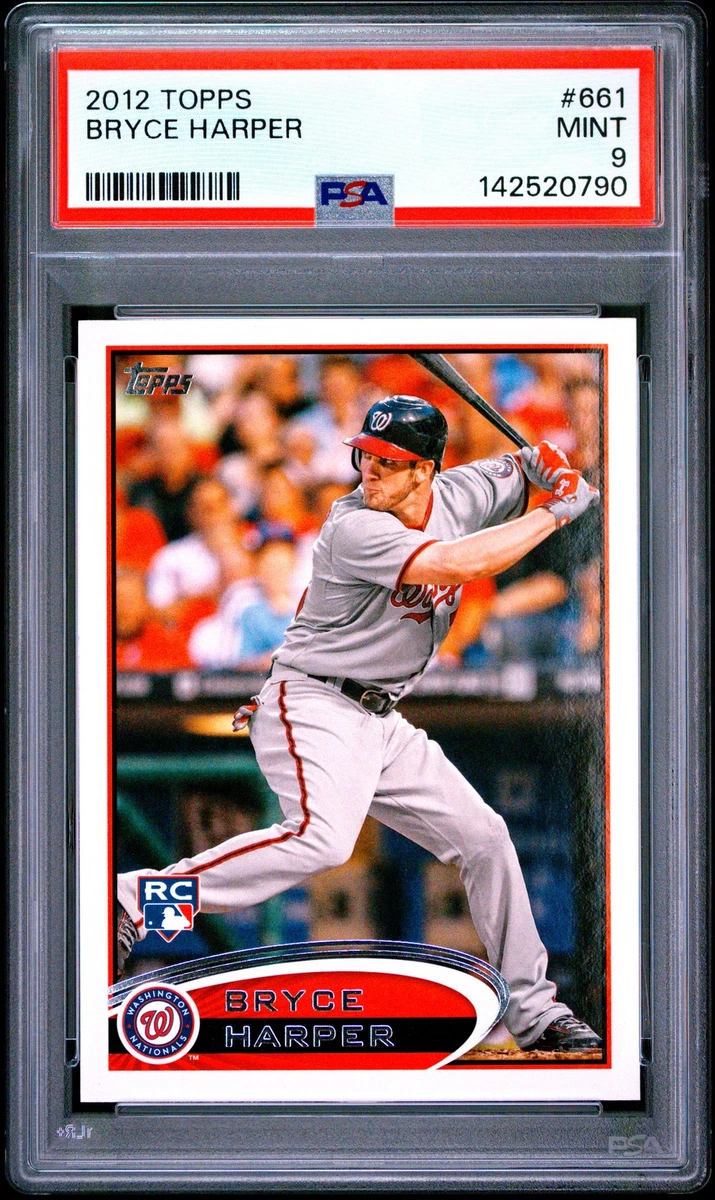 Bryce Harper Professional Sports Authenticator (PSA) Baseball