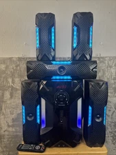 Rockville HTS56 1000w 5.1 Channel Home Theater with 8 inch Subwoofer - Black