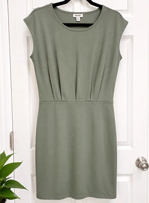 nine west dresses Nine West Woman Brown Fit Flare Belted Lined Summer Dress Size 6 Tailored  Pocket