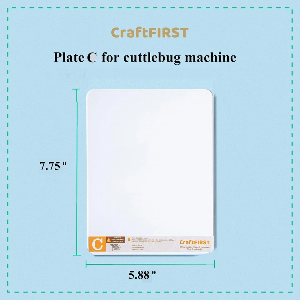 C Adaptor for Cuttlebug Machine 5.87 x 7.75 C Adapter - Image 2 of 4