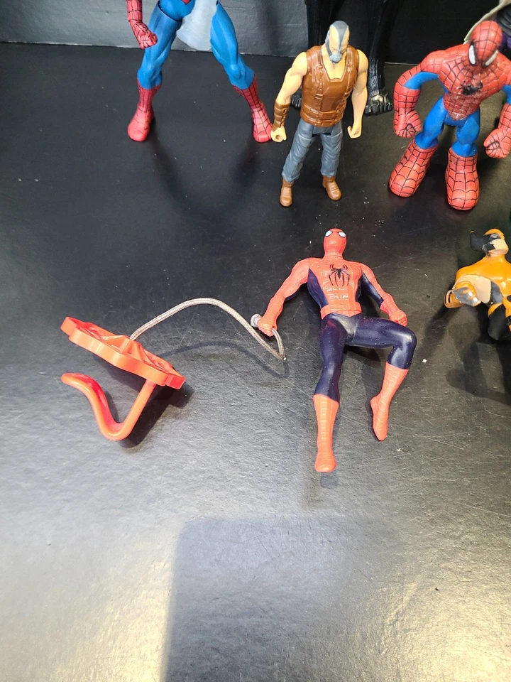 Marvel Action Figure Bundle JobLot DC Universe Hasbro Spiderman Superman Hulk - Image 2 of 4