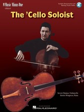 The Cello Soloist 17 Classic Solos Sheet Music Minus One Play-Along Book Audio