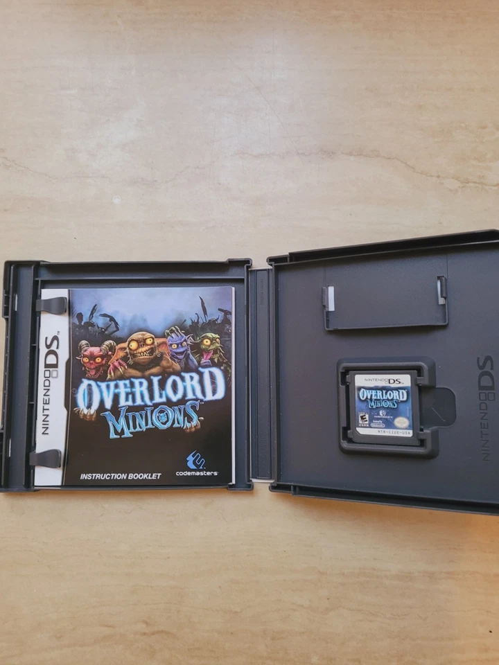 Overlord Minions Nintendo DS Completo CIB  Foto 2 de 4