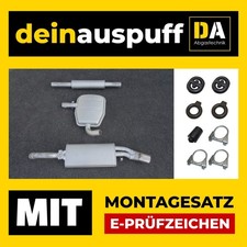 Auspuffanlage für Vw Corrado 1.8i 16V KR Coupe  Auspuff D987