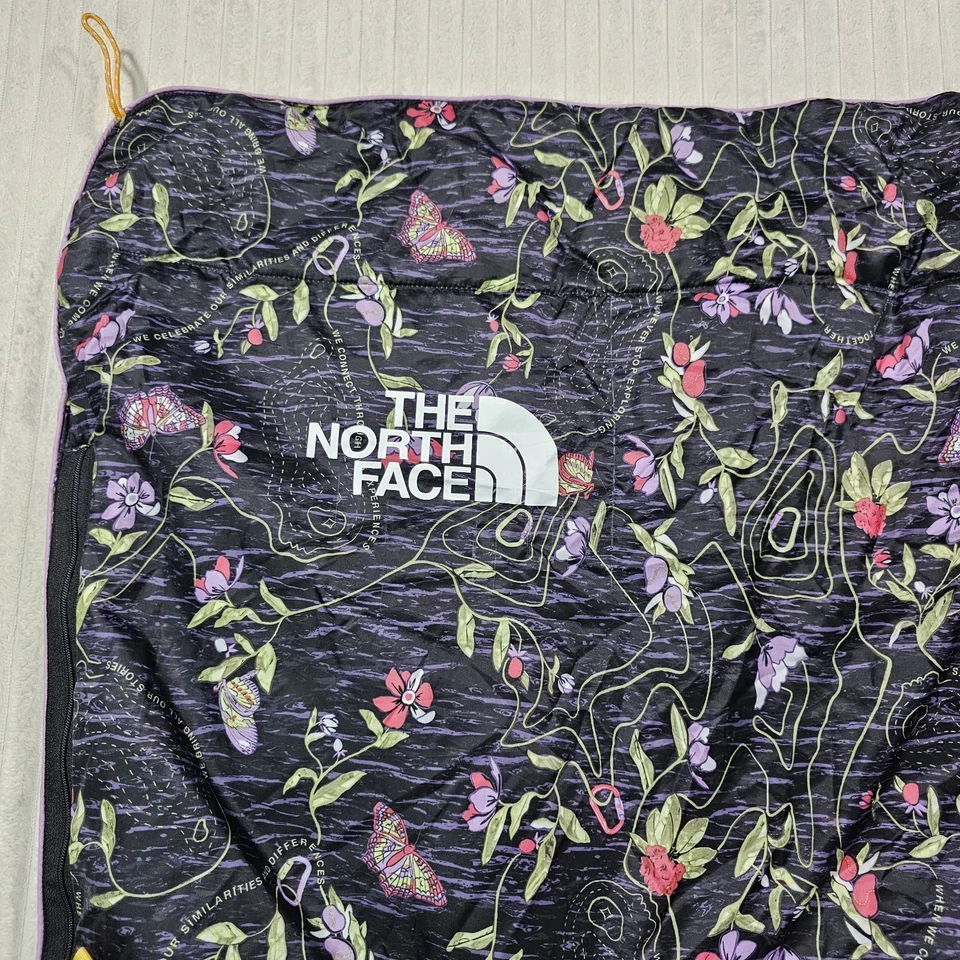 Женское дневное одеяло The North Face Wawona с черным цветочным рисунком в виде бабочки 72 дюйма x 55 дюймов - Изображение 4 из 4