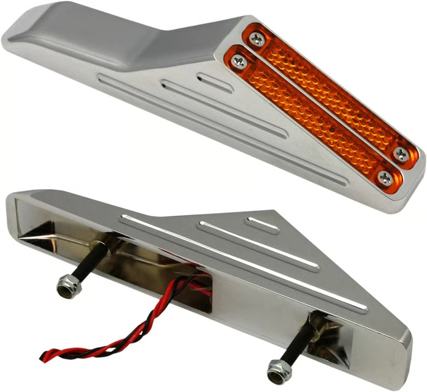 Pro-One Performance LED Viper Billet Turn Signal Lights - Amber - Pair 400810 - Image 4 of 4