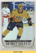 2022-23 Upper Deck Series 1 Debut Dates Gold Tanner Jeannot #DD-24 READ 8db