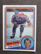 Wayne Gretzky 1984 O-Pee-Chee #243 Edmonton Oilers Hockey Card Vintage