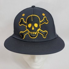 Long Beach State The Game Pro Dirtbags Baseball Hat Sz Medium Black Skull Bones