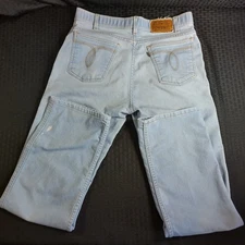 Vintage Levis Jeans Mens 32x29 Denim Cotton Easy Light Blue Levi Strauss