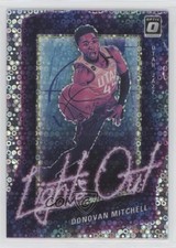 2020 Panini Donruss Optic Lights Out Fast Break Holo Prizm Donovan Mitchell s3g
