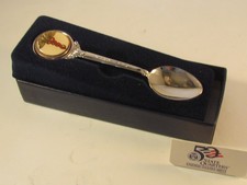 CADUCEUS MEDICAL SYMBOL Logo On a 50 State Quarter Spoon VIRGINIA on Stem