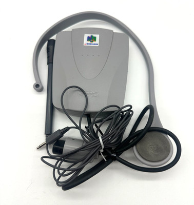 Nintendo 64 NUS-020 VRS & Mic Microphone N64 Vintage 2000 Japanese Import