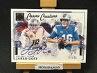 2025 Impeccable Jared Goff Canvas Creations Signatures Auto 04/25 Lions