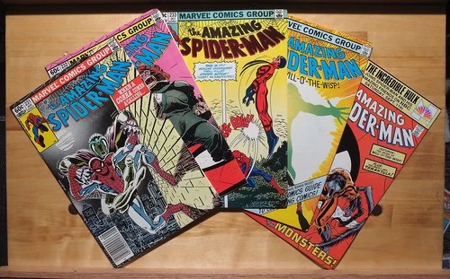 5 Amazing Spider-Man Comics: #231-#235 (1982) VF