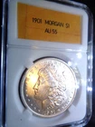 1901 P SILVER MORGAN DOLLAR AUTHENTIC HIGHER-GRADE KEY/HARD DATE