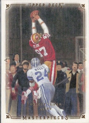 2008 Upper Deck Masterpieces #28 Dwight Clark
