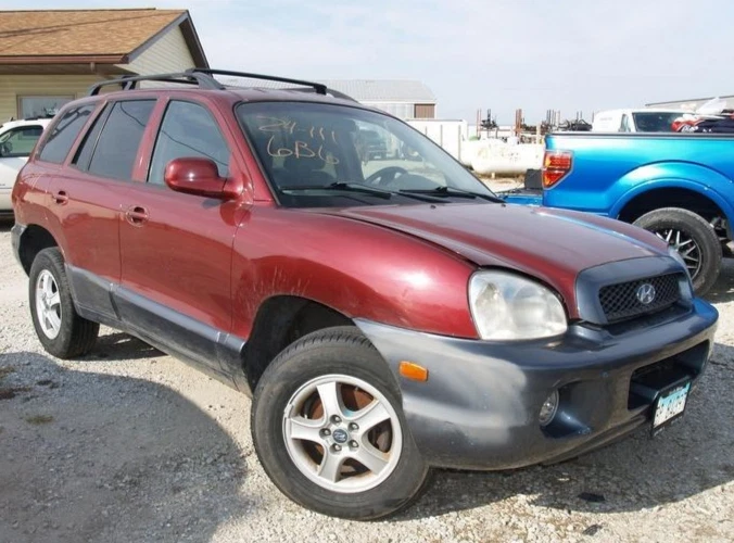 2001-2004 Hyundai Santa Fe OEM Speedometer Instrument Cluster 94001-26120 140K Foto 4 de 4