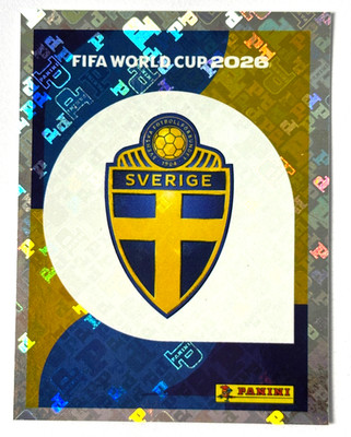 FIFA World Cup 2026 記念品　日本 v スウェーデン 計：5点 2026 FIFA WC USA Panini Sticker #449 SWE 1 SWEDEN SHIELD Brazil