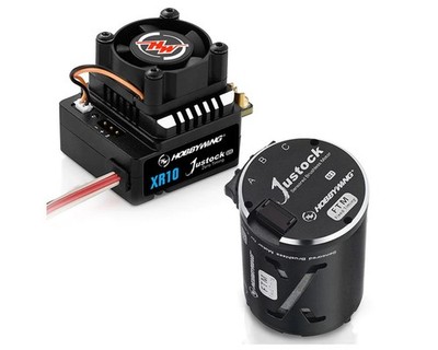 Hobbywing XR10 Justock G3S Sensored Brushless ESC/SD G2.1 Motor Combo 10.5T