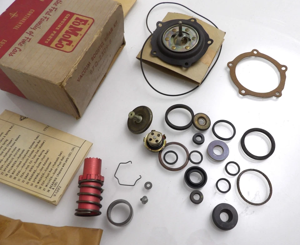 1953-1962 Ford F600 F700 F750 F850 C600 C850 B750 новый из старых запасов комплект для ремонта усилителя тормозов - Изображение 4 из 4